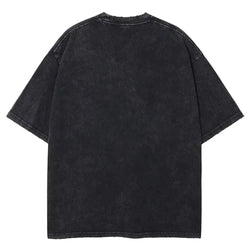 Naruto Rock Lee Streetwear T Shirt Vintage Washed Black (ONLINE ORDER ONLY)