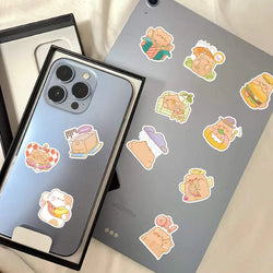 10/30/60/120PCS Cute Bear Cartoon Stickers Toy DIY Skateboard Bike Luggage Suitcase Phone Bike Classic Kids Toy Sticker Decals (Online Order Only)