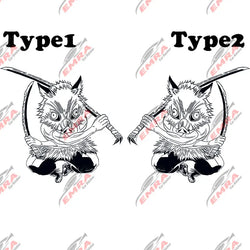 Big Anime For Car Sticker Whole Body Car Customization For Side Decorate Exterior Accessories Waterproof PVC Vinyl Decals (ONLINE ORDER ONLY)