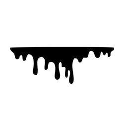 Car Red Blood Drips Stickers Auto Halloween Theme Styling Decorative Glass Car Headlight Sticker Waterproof Bumper (Online Order Only)