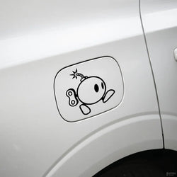 Cartoon bomber,cute & funny Stickers for cars trucks motorcycles and laptops (ONLINE ORDER ONLY)