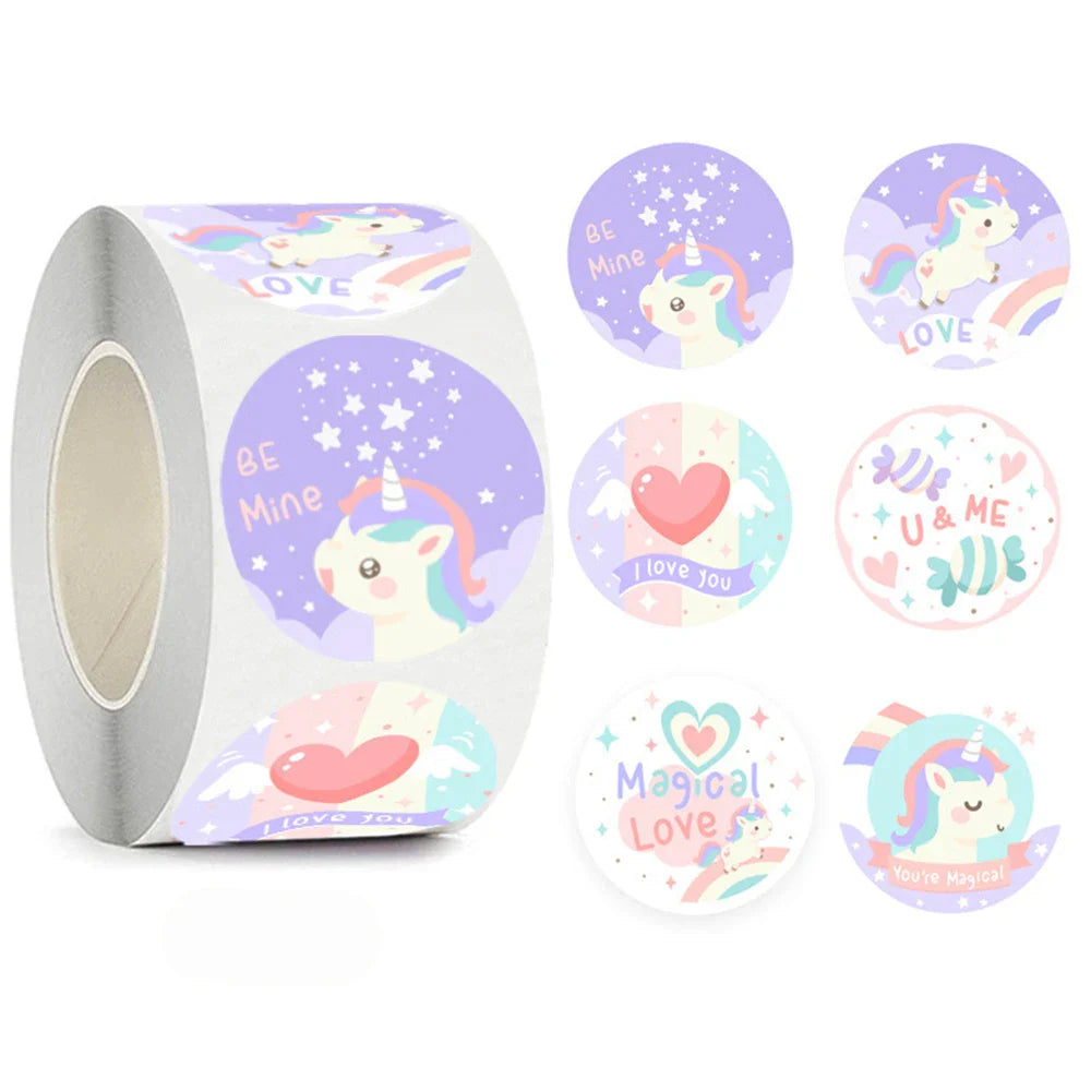 100-500pcs Cartoon Thank You Stickers For Seal Packaging Decoration Stickers School Teacher Kids Student Stationery Stickers (ONLINE ORDER ONLY)