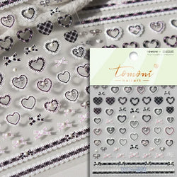 Shiny Colorful Color Block Fragment Square Fragment Grid Rhombus 3D Self Adhesive Nail Art Stickers Rhinestone Manicure Decals (Online Order Only)