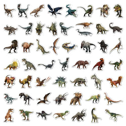 10/30/50PCS Jurassic Dinosaur Movie Stickers Funny Animal Sticker Kids Boys Toy DIY Skateboard Phone Laptop Notebook Bike Decals (Online Order Only)