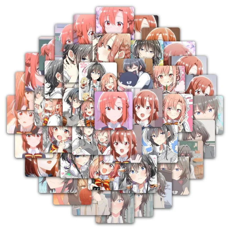 58pcs Sasayaku You Ni Koi O Utau Anime Sticker Set for Luggage, Water Cup, Laptop, Scooter, Refrigerator (Online Order Only)