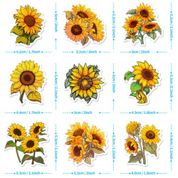 10/30/50pcs Cartoon You Are My Sunshine Sunflower Stickers Laptop Notebook Phone Suitcase Car Decoration Sticker Decals Kids Toy (Online Order Only)