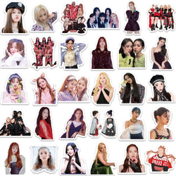10/50pcs/set (G)I-DLE Graffiti Stickers Korean Girl Group Stickers Lomo Cards GIDLE Album Girls I Burn Photo Card Postcard (ONLINE ORDER ONLY)