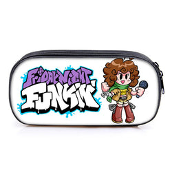 Children Friday Night Funkin Pencil Box Boys Girls Kids Anime Pencil Case Students Cartoon Pen Bags Teenagers Stationery Bags (Online Order Only)