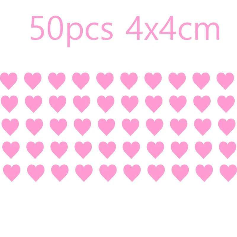 JDM Heart Car Stickers Window Bumper Exterior Accessories Car Modification Bodywork Styling Competition PVC Vinyl Decals (ONLINE ORDER ONLY)