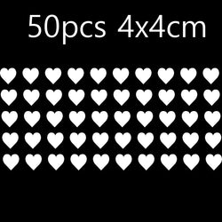 JDM Heart Car Stickers Window Bumper Exterior Accessories Car Modification Bodywork Styling Competition PVC Vinyl Decals (ONLINE ORDER ONLY)