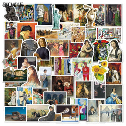 Art Stickers Pack: Aesthetic Graffiti Decals for Luggage, Guitar, Fridge, Laptop (Online Order Only)