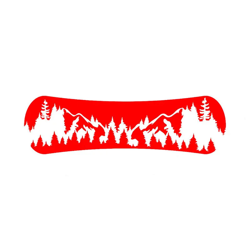 Snowboard For Car Sticker Computer Laptop Stickers Accessories Decorations Bumper Window Die Cutting Vinyl PVC Decals (ONLINE ORDER ONLY)
