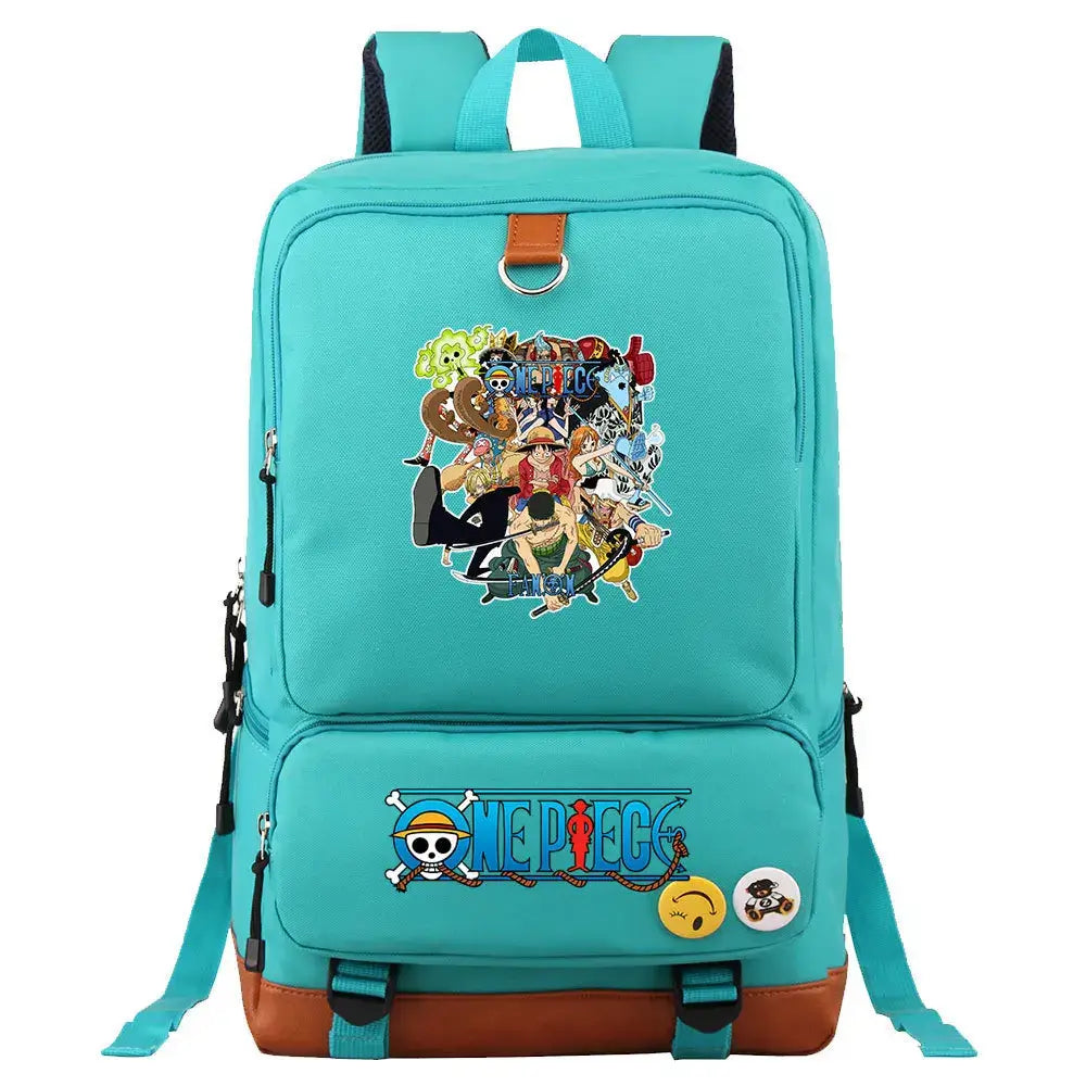 One Piece Luffy Printed Unisex Backpack School Travel Bag (ONLINE ORDER ONLY)