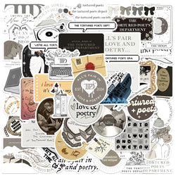 50PCS POP Singer Album Stickers Decals for Laptop Guitar Notebook PVC (Online Order Only)