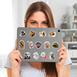 10/30/50PCS Kawaii Dog Stickers Meme Graffiti Animal Sticker Luggage Laptop Phone Guitar Car Bike Skateboard Decals Kids Toys (ONLINE ORDER ONLY)