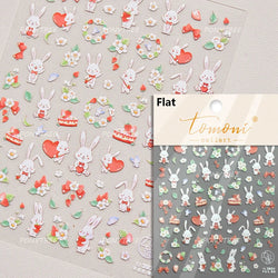 Pink Juicy Strawberry Fruit Cutting Line Ribbon Bowknot Star Happy Sweet Lovely Fruits Delicate Nail Art Stickers Manicure Decal (ONLINE ORDER ONLY)