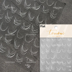 Geometric White Black Red Romantic French Arc Illusion Curve Embossed Relief Self Adhesive Nail Art Stickers 3D Manicure Decals (ONLINE ORDER ONLY)