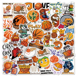 10/30/50pcs  Love Basketball Cartoon Graffiti Stickers Sports Creative Scrapbook Diy Phone Laptop Helmet Decal Decor Sticker (ONLINE ORDER ONLY)