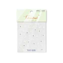 Colourful Butterfly Delicate Anmials Adhesive Nail Art Stickers Dreamy Winter Snowflake Rhinestone Manicure Decals Nail Supplies (ONLINE ORDER ONLY)