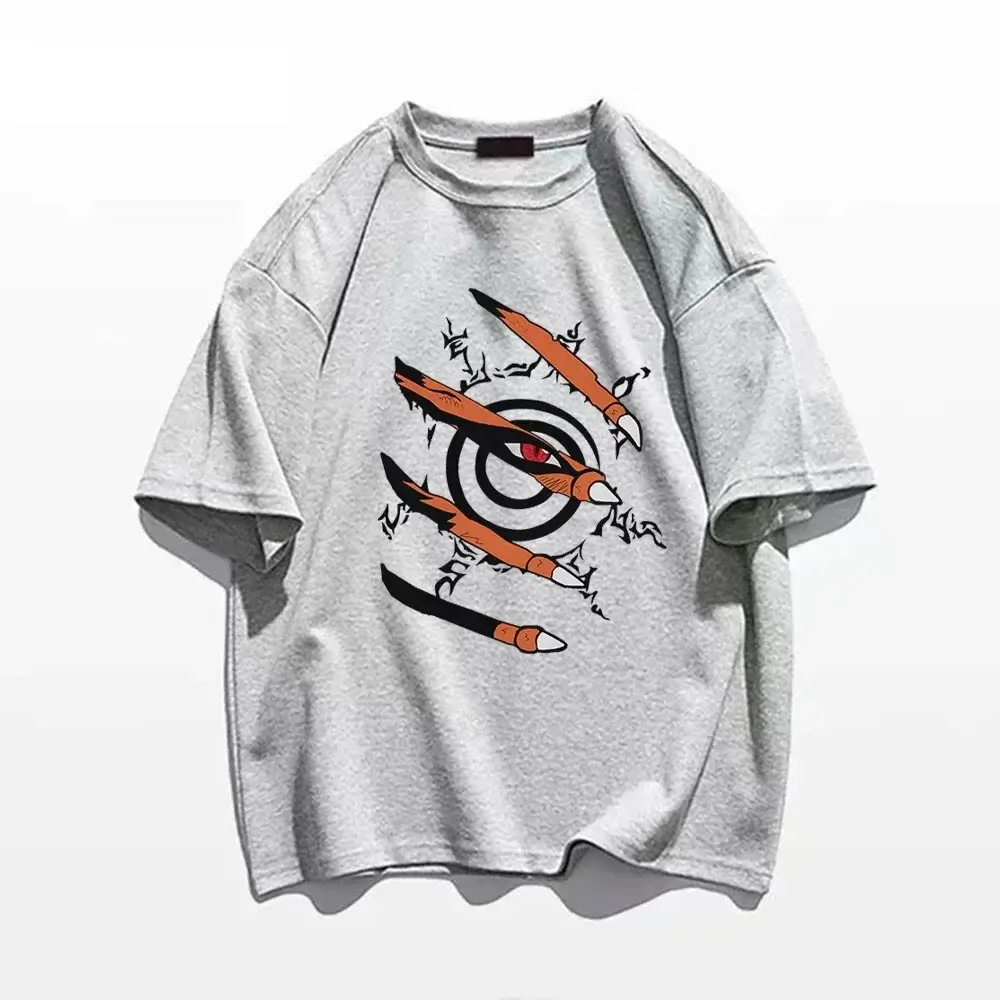 Naruto Graphic T-Shirt: Nine-Tails Seal Anime Top (ONLINE ORDER ONLY)