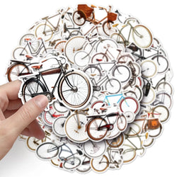 10/50Pcs Bike Stickers Graffiti Stickers Laptop Guitar Luggage Skateboard Car Waterproof Cool Sticker Decal Kids Toys (Online Order Only)