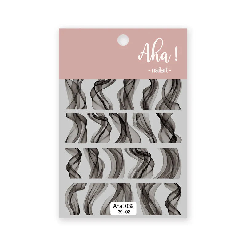 Japanese Style Little Daisy 3D Nail Stickers Summer White Florals Petals Flowers Back Glue Decals Cute Five Petals Manicure Tips (ONLINE ORDER ONLY)