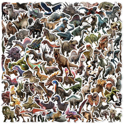 Jurassic Dinosaur Stickers Pack - Cool Graffiti Decals for Laptop, Phone, Notebook, Suitcase, Kids Toy (Online Order Only)