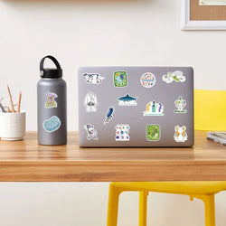 50/100pcs Biology Stickers Funny Aesthetic Decals Vinyl Waterproof Laptop Luggage Fridge Stationery Scrapbook Phone Sticker (ONLINE ORDER ONLY)