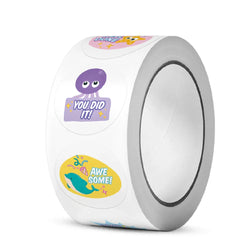 100-500pcs Cartoon Reward Stickers For Children School Encouragement Toy Gift Baking Party Decoration Label Stationery Sticker (ONLINE ORDER ONLY)