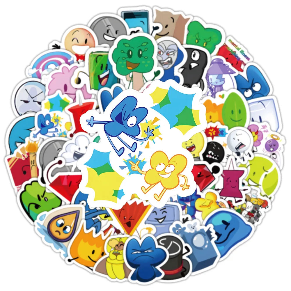 10/30/50/103PCS Funny Game Stickers Cartoon Sticker Waterproof Decoration DIY Luggage Laptop Phone Car Bike Skateboard Decals (ONLINE ORDER ONLY)