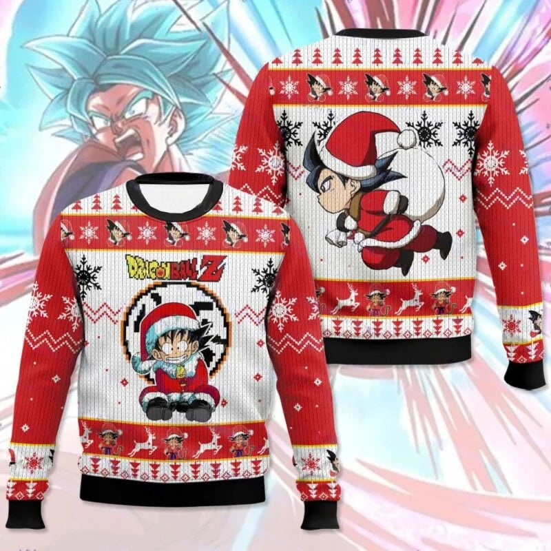 Dragon Ball Goku Hoodie: 2026 Oversize Anime Sweatshirt (ONLINE ORDER ONLY)