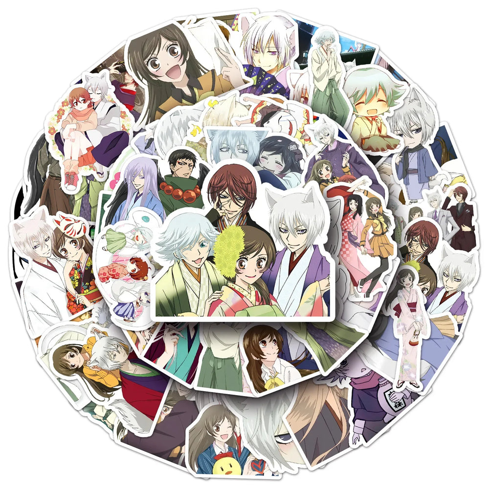 10/30/50PCS Kamisama Love Stickers Japan Anime Decals DIY Scrapbook Luggage Laptop Phone Guitar Car Bike Waterproof Cartoon Toy (ONLINE ORDER ONLY)