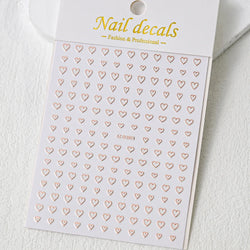 1Sheet Laser Star Nail Stickers 3D Metallic Mirror Gold/Silver Irregular Star Manicure Decals Y2K Self Adhesive Nails Decoration (ONLINE ORDER ONLY)