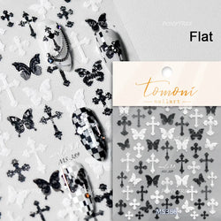 Dreamy Moon Stars Love Heart Butterfly Bowknot Lace Shiny Starburst Ribbon Delicate Adhesive Nail Art Stickers Manicure Decals (Online Order Only)