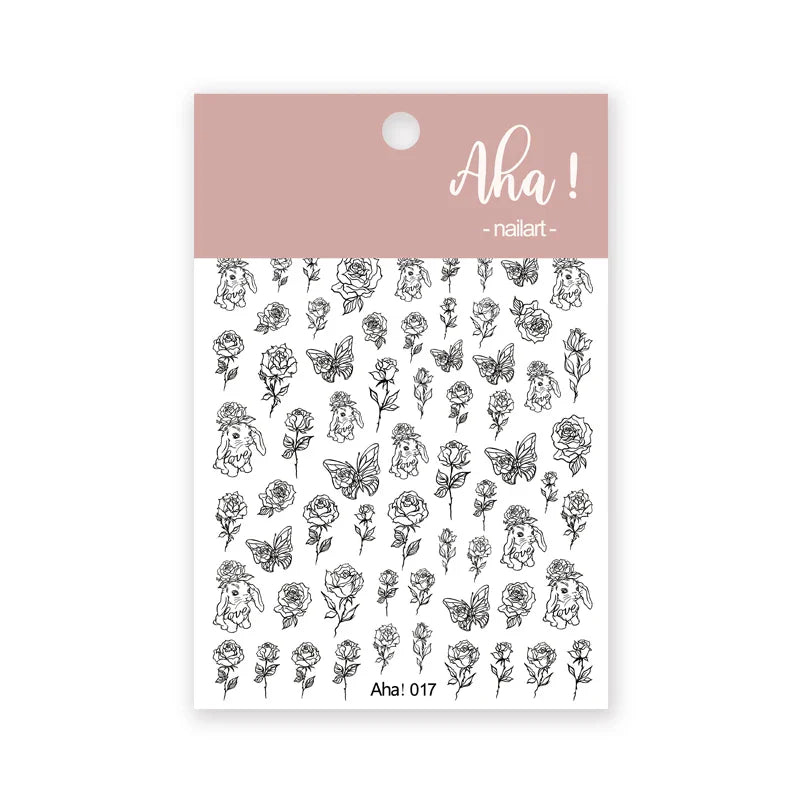 1Pc Cherry Fruit Nail Sticker Nail Art Decals Summer Lemon Grapefruit Self Adhesive DIY Nail Stickers Aha Series Nail Art Decor (Online Order Only)