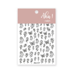 1pc 3D Cloud Moon Design Nail Art Stickers Ultra Thin Self Adhesive Nail Art Decals White Clouds Nail Art Decoration Supplies *N (Online Order Only)