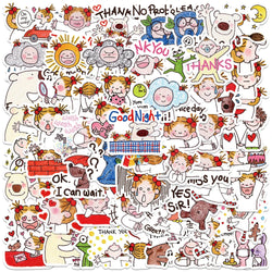 60PCS Cute COCO Girl Dog Vinyl Stickers for Car, Laptop, Phone, Diary, Kids Gift (ONLINE ORDER ONLY)