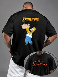 Simpsons T-shirt - Homer Donut (ONLINE ORDER ONLY)