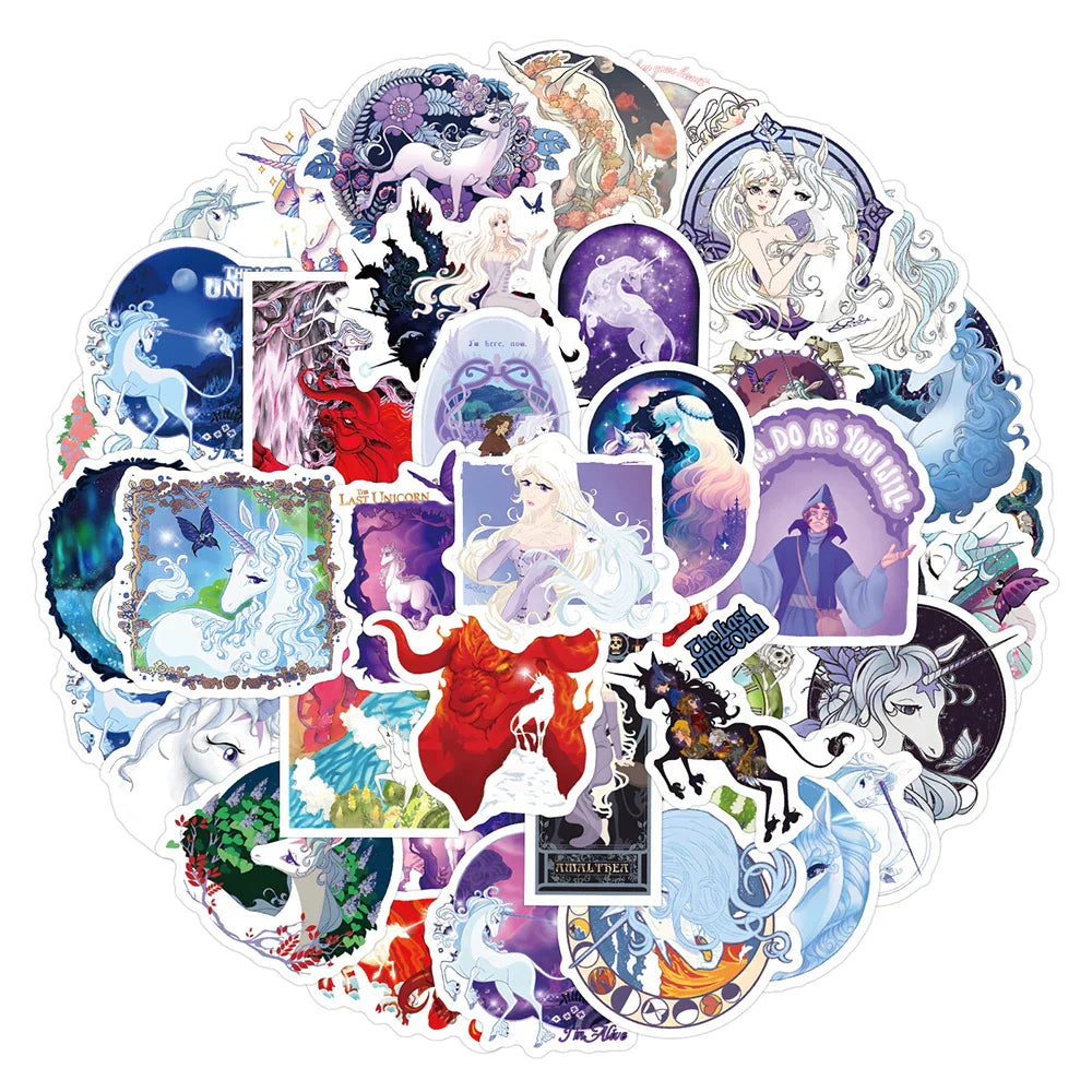 10/30/60PCS The Last Unicorn Sticker Packs (Online Order Only)