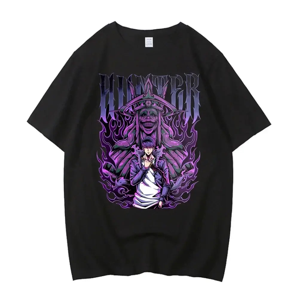 Solo Leveling T Shirt Sung Jinwoo Harajuku Graphic Tee (ONLINE ORDER ONLY)