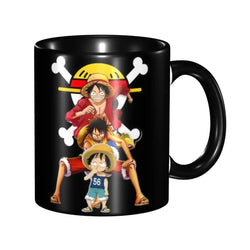 Kid's Luffy One Piece Mug: Cartoon Anime Water Cup Gift (ONLINE ORDER ONLY)