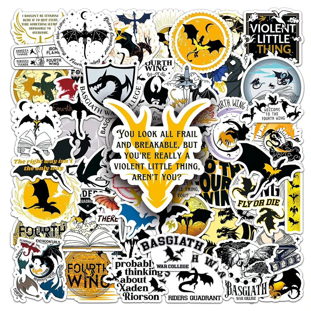 Anime Fantasy Stickers 10/30/50pcs Waterproof for Skateboard Laptop Phone Suitcase Car (Online Order Only)