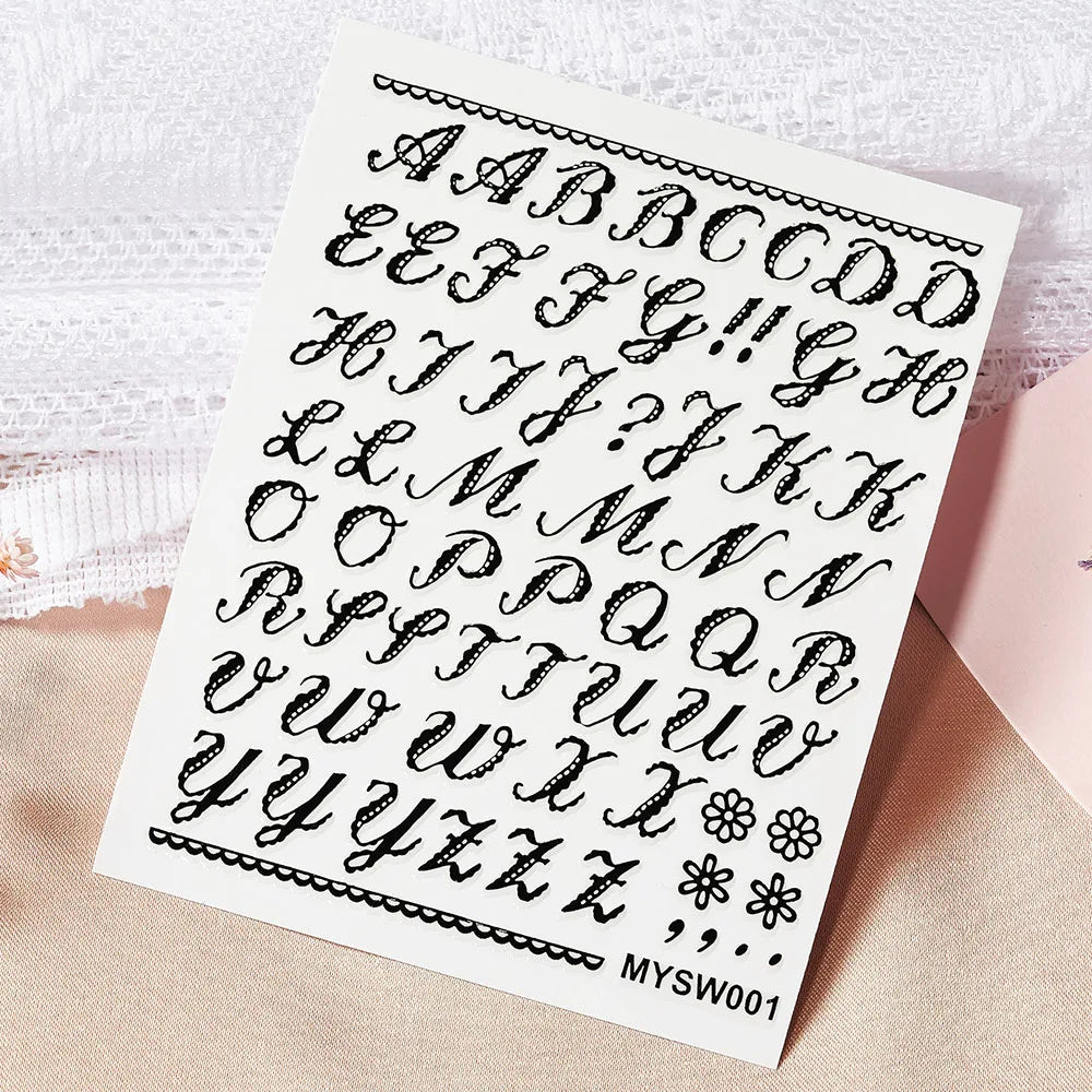 1Pc Laser Silver Gold Lines Stripe Nail Sticker Metal Strip Luxury Nails Slider Self Adhesive Slider Papers Transfer Stickers *& (Online Order Only)