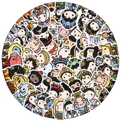 Journey to the West Stickers - Cute Vinyl for Laptop, Car, Luggage, Fridge, Snowboard (10/30/70 Pcs) (ONLINE ORDER ONLY)