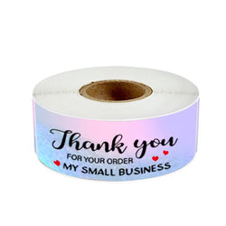 120pcs/roll Merry Christmas Stickers Cute Santa Claus Xmas Tree Thank You Labels For Gift Box Present Sealing Package Decoration (ONLINE ORDER ONLY)