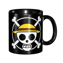 Kid's Luffy One Piece Mug: Cartoon Anime Water Cup Gift (ONLINE ORDER ONLY)
