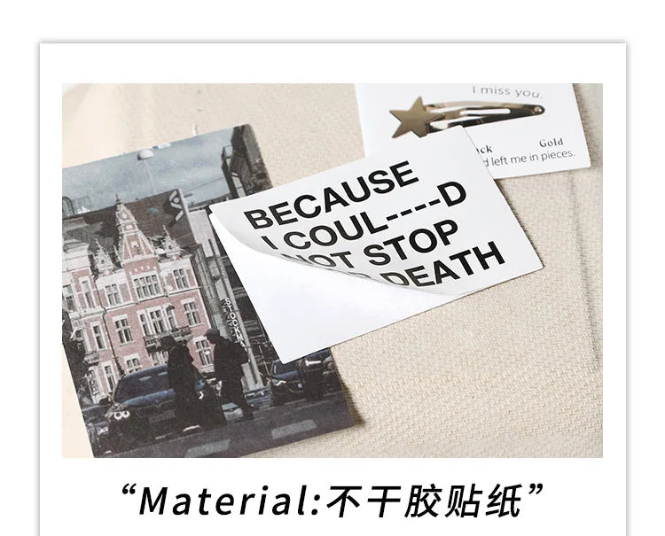 200Pcs/set Korean Style Fresh Sticker Note Paper Material Pack For Handbook Diary Collage DIY Scrapbooking Decoration Stationery (Online Order Only)