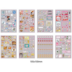 6pcs/10pcs Set Y2K Random Cute Glitter Laser Sticker for Phone Camera Luggage Journal Sticker Kawaii Decoration Sticker Gift (ONLINE ORDER ONLY)