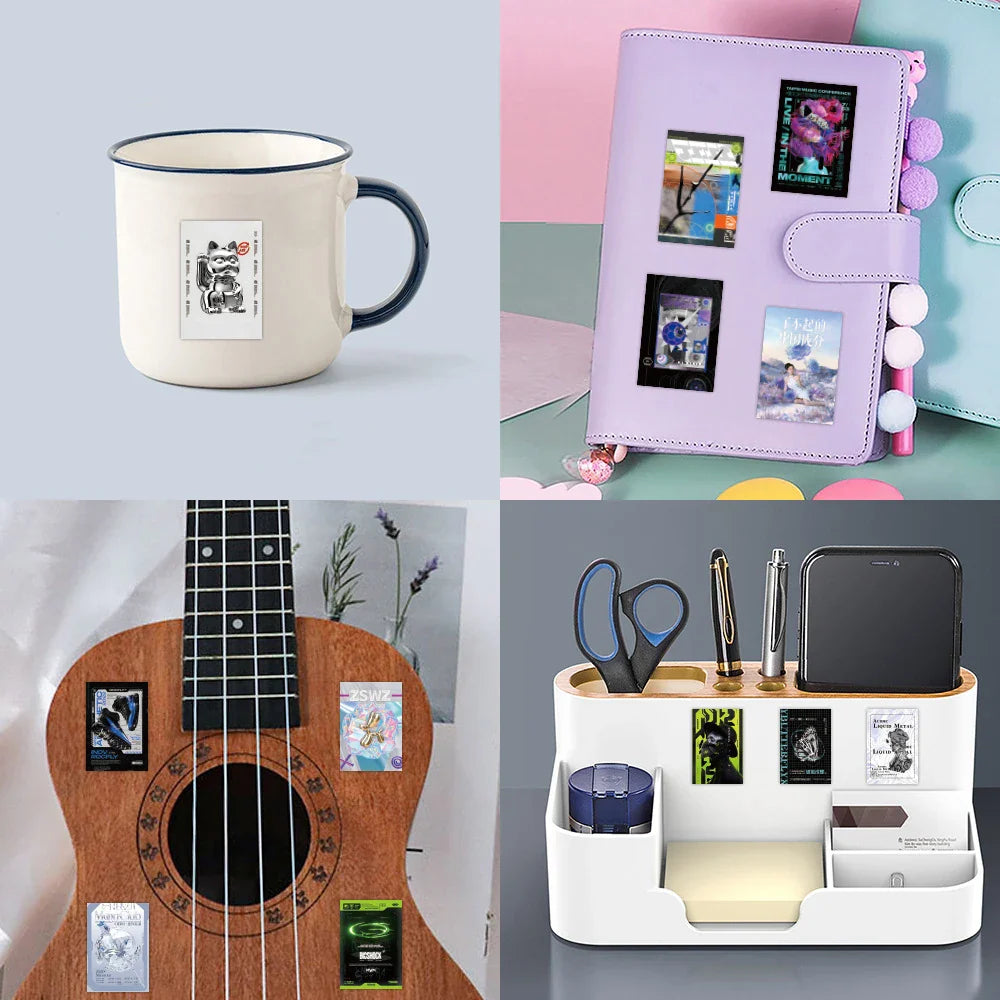 10/30/60pcs Cartoon Harajuku Acid Graphic Stickers Decals Laptop Motorcycle Phone Car Bike Cool Waterproof Sticker for Kids Toys (ONLINE ORDER ONLY)