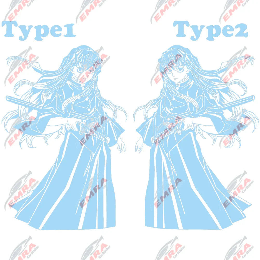 Anime For The Samurai Car Sticker Whole Body Auto Parts Personalized Decoration Sticker Prevent Bask In Waterproof Vinyl Decals (ONLINE ORDER ONLY)